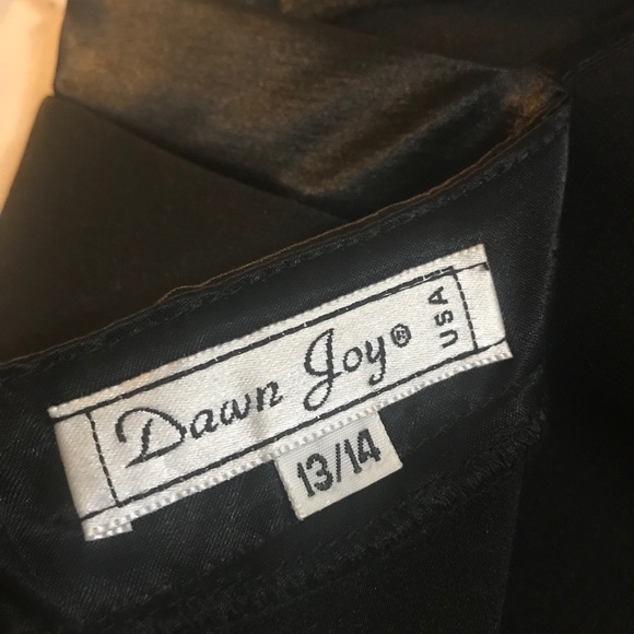 Black Evening Dress - Picture 3 of 3